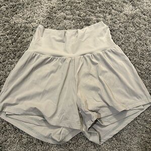 Halara Light Grey Active Shorts